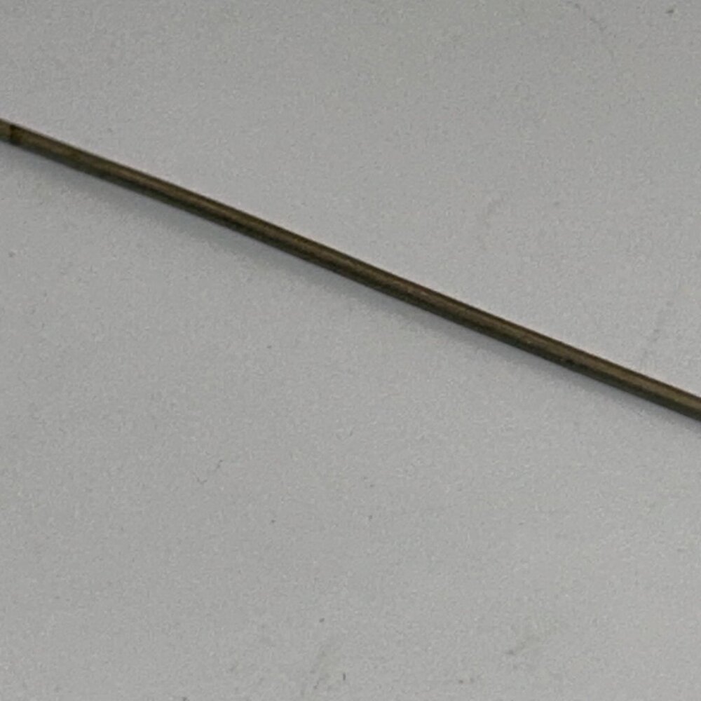 Antique Gold-Tone Hat Pin Victorian Edwardian 1900s Estate Millinery 10 inch - Picture 6 of 10